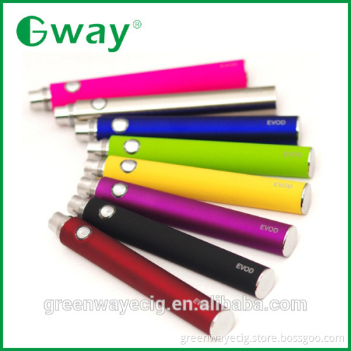 Super vapor electronic cigarette Evod, evod starter kit, evod battery factory wholesale 650 900 1100 mah